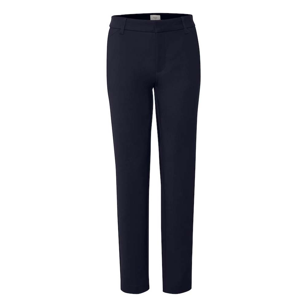 Pulz Bindy HW Pant Wide Leg - Navy