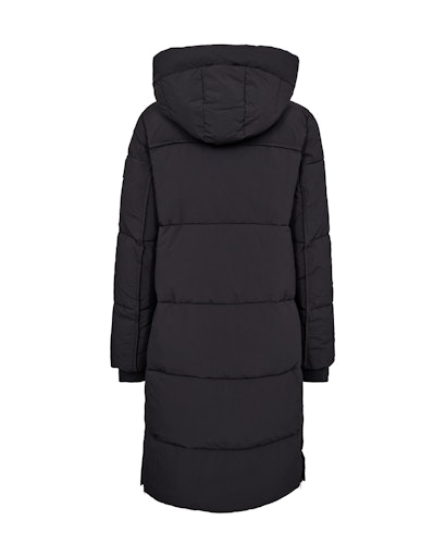 Mos mosh Ollie Terma long coat - chocolate chip