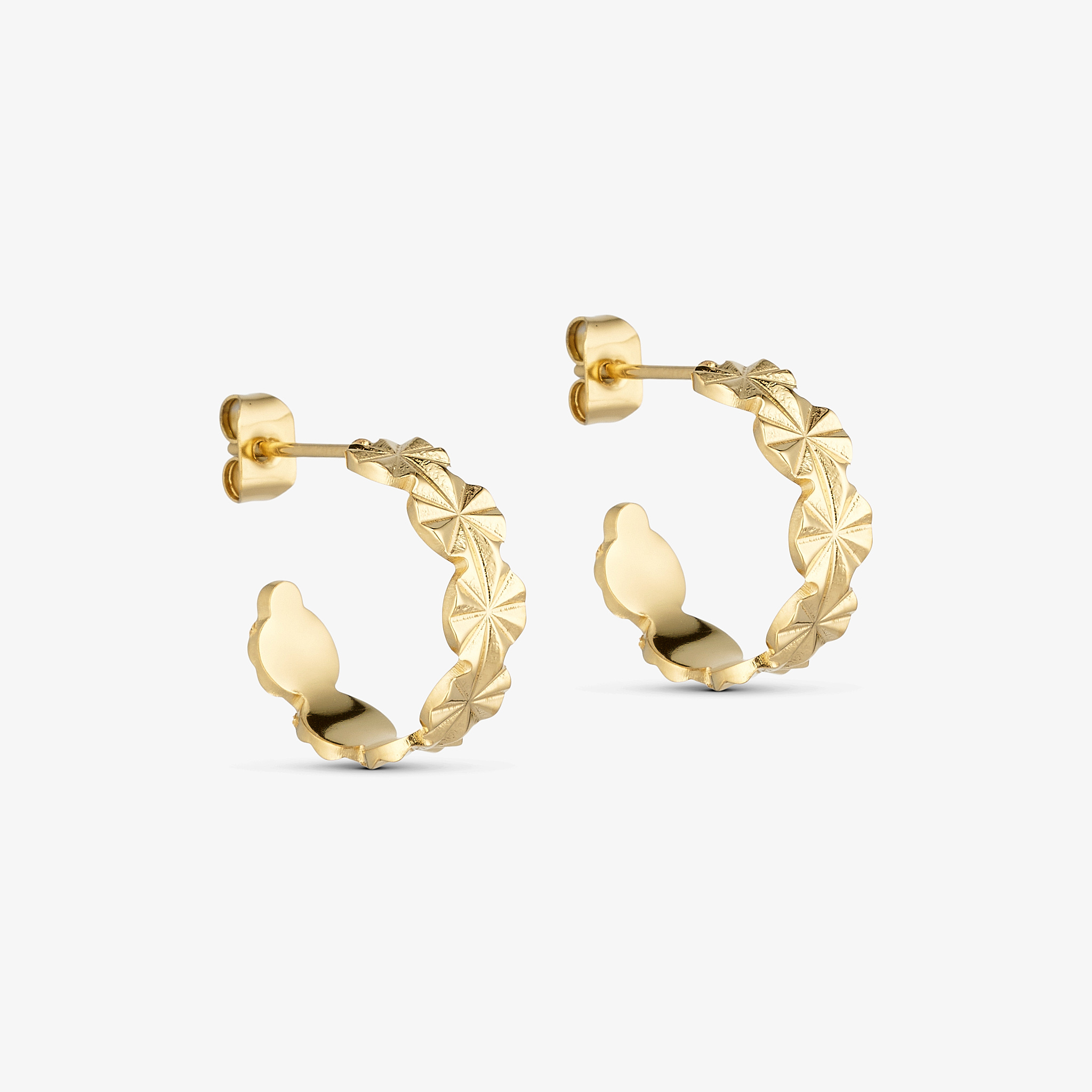 sunny petit hoops 15mm_gold_1309_wolff jewelry